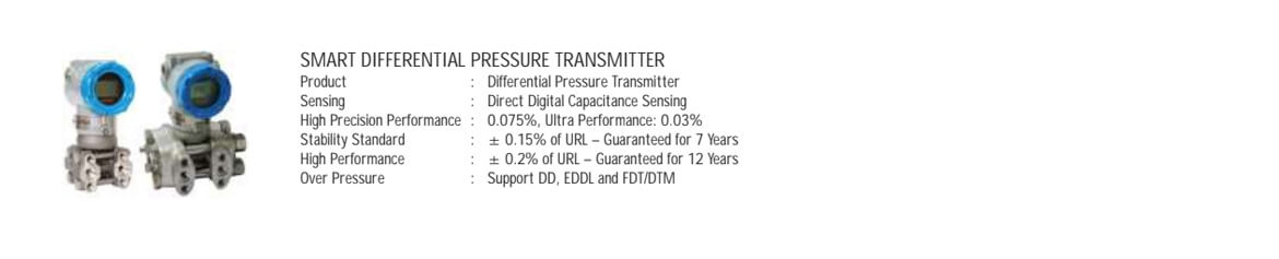 smart differential pressure transmitter